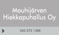 Mouhijärven Hiekkapuhallus Oy logo
